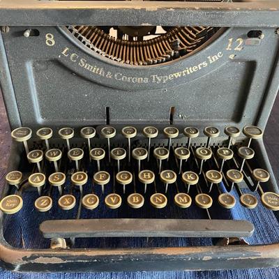L C Smith 1928 Typewriter