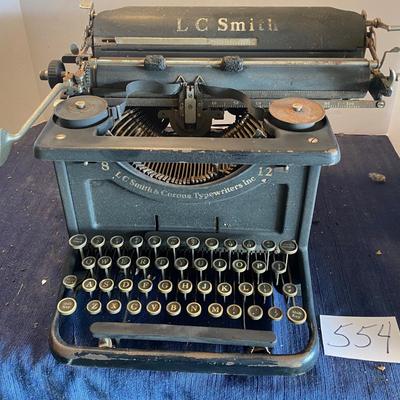 L C Smith 1928 Typewriter
