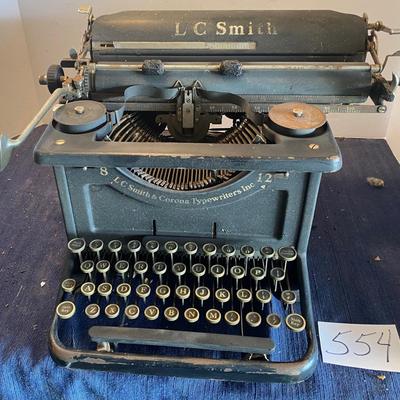 L C Smith 1928 Typewriter