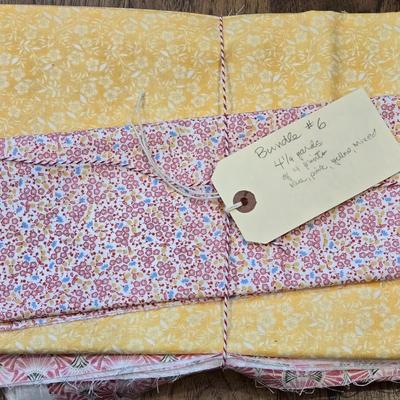 Bundle #6 Fabric lot