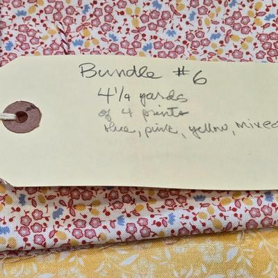 Bundle #6 Fabric lot