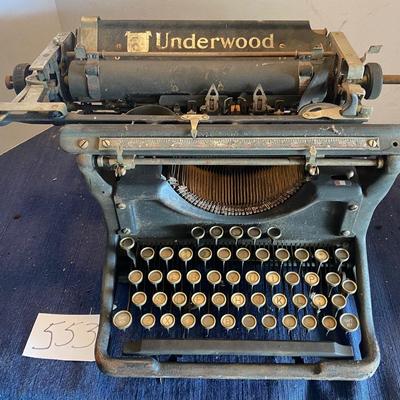 Vintage Underwood Typewriter