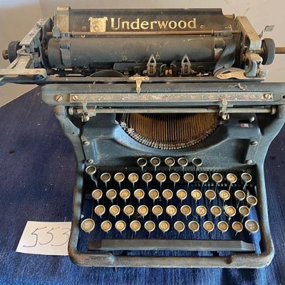 Vintage Underwood Typewriter