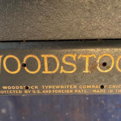 Vintage Woodstock Typewriter