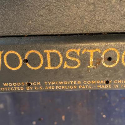 Vintage Woodstock Typewriter
