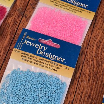 (10) New Packages of Seed Beads #1