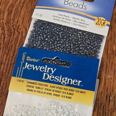 (10) New Packages of Seed Beads #1