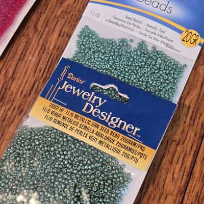 (10) New Packages of Seed Beads #1