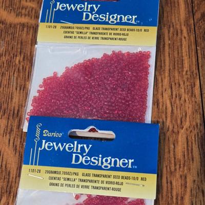 (10) New Packages of Seed Beads #1