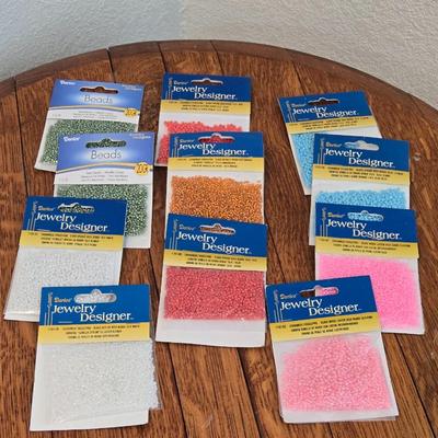 (11) New Packages of Seed Beads #2