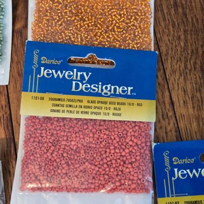 (11) New Packages of Seed Beads #2