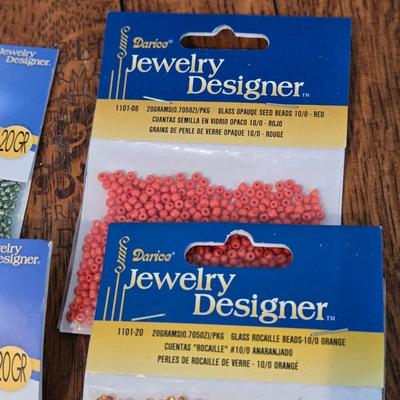 (11) New Packages of Seed Beads #2