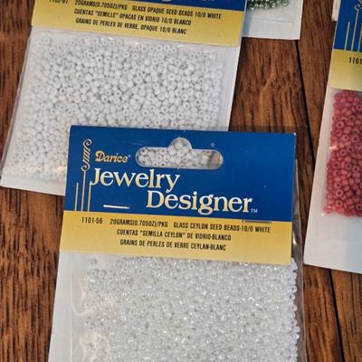 (11) New Packages of Seed Beads #2