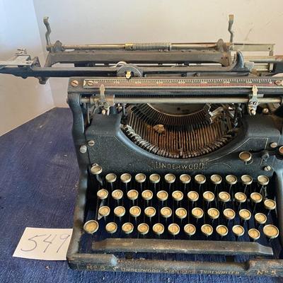 Vintage Underwood Typewriter