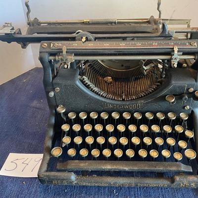 Vintage Underwood Typewriter