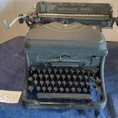 Vintage Remington Rand Typewriter