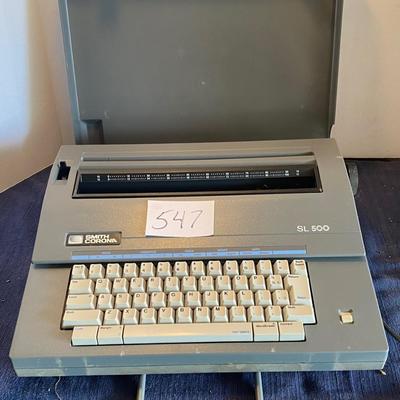 Vintage Smith Corona SL500 Typewriter