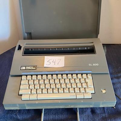 Vintage Smith Corona SL500 Typewriter