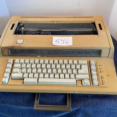 1985 IBM Typewriter
