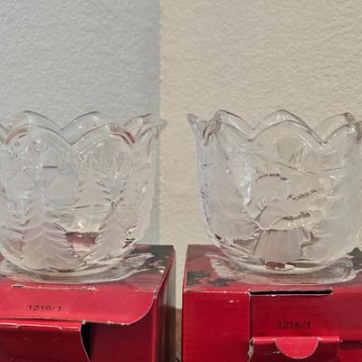 (2) MIKASA 3 1/4" Candleholders