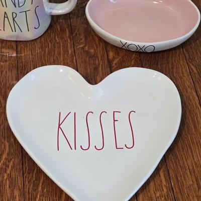 RAE DUNN Valentine's Day Dishes