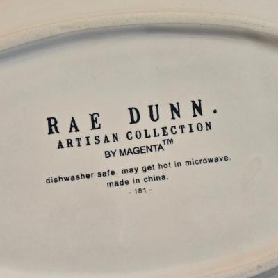 RAE DUNN Holiday Plates