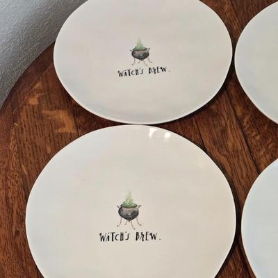 RAE DUNN Halloween Plates