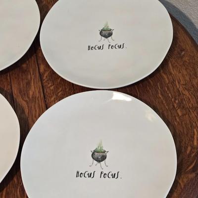 RAE DUNN Halloween Plates