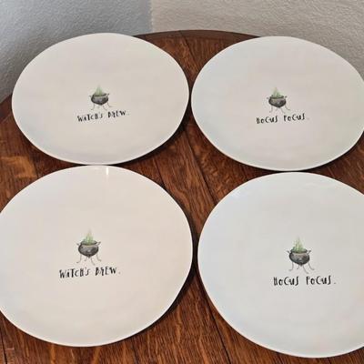 RAE DUNN Halloween Plates