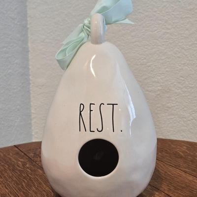 RAE DUNN Ceramic Bird House