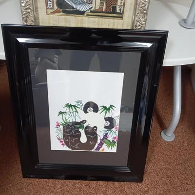 FRAMED PICTURES AND PICTURE FRAMES