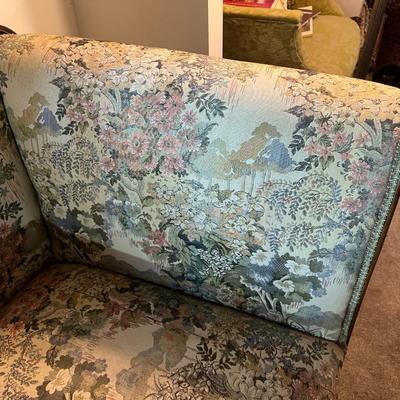 Antique Duncan Phyfe Style Couch w/Claw Feet 79" Wide, 34.5" Tall, & 27" Deep in Good Preowned Condition as Pic'd.