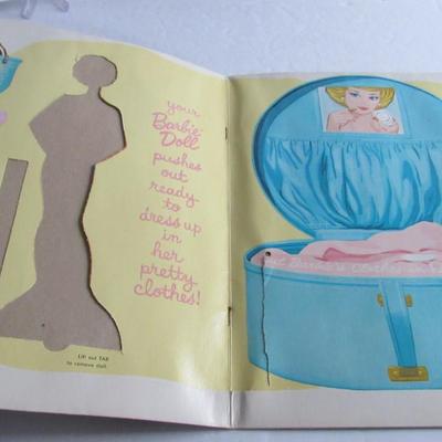 Vintage Barbie Doll Cut Out Dolls, 1962 (Ignore Lot #, it is lot 188, Read Description)