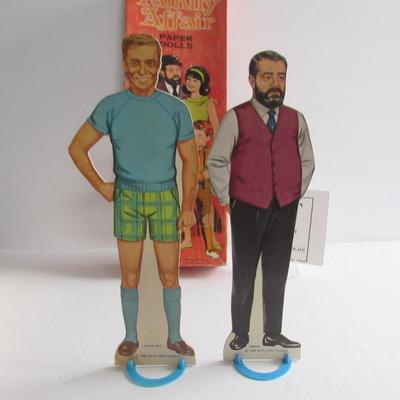 Vintage Family Affair Paper Dolls Set (Ignore lot #, it is lot 189, Read Description)