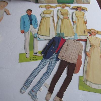 Vintage Flying Nun and Lullaby Paper Dolls Sets (Ignore Lot #, it is lot 190)