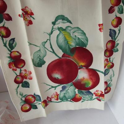 Very Colorful Vintage Unused Kitchen Towel and Other