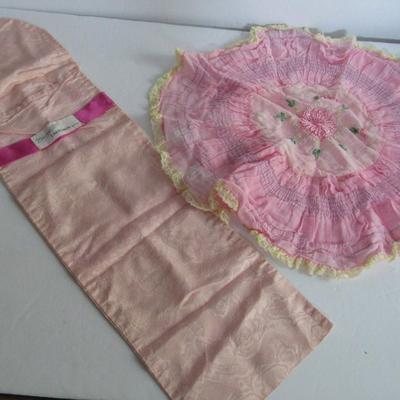 Vintage Pillow Cover, Small Runner, Newer Runner