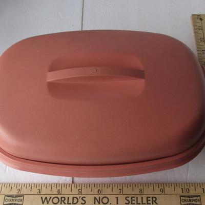 Vintage Tupperware Steamer Casserole Dish, 3 Pc