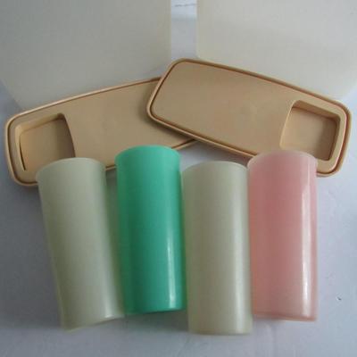 Vintage Tupperware Canisters/Covers and 4 Tumblers