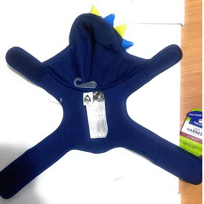 New with Tags Top Paw Hooded Blue Dinosaur Dog Harness EXTRA EXTRA SMALL SIZE (XXS)