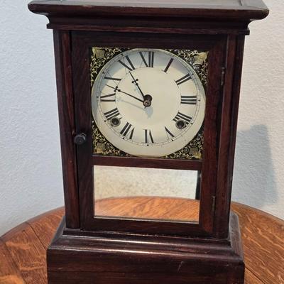 Vintage Atken Clock Co. Kitchen Mantel Clock
