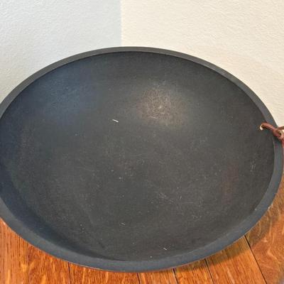 Large Black with Red Accents Bowl