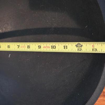 Large Black with Red Accents Bowl