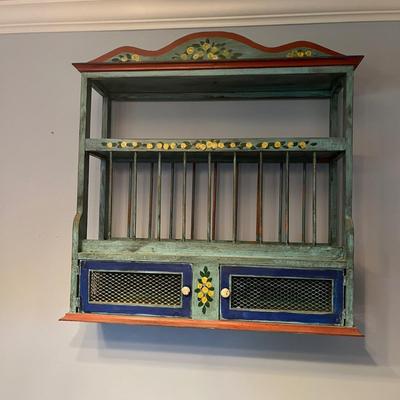Painted Wood Display Rack (DR-MG)