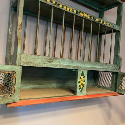 Painted Wood Display Rack (DR-MG)