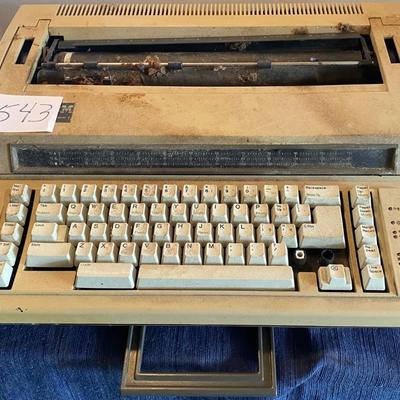 Vintage IBM Typewriter