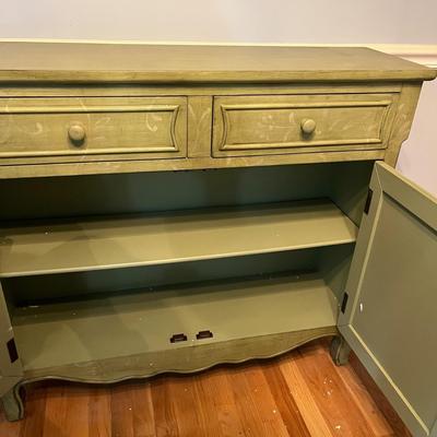 Green Painted Buffet Cabinet (DR-MG)