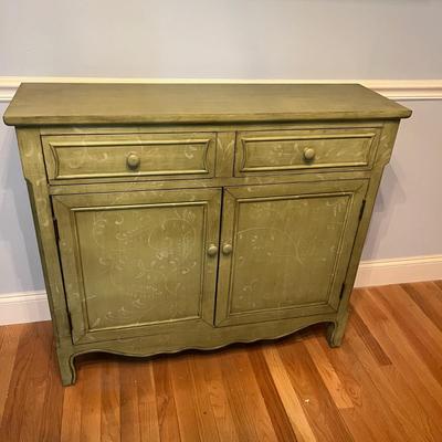 Green Painted Buffet Cabinet (DR-MG)