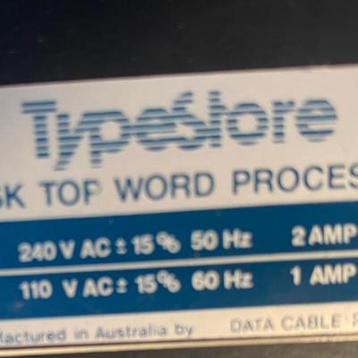 Vintage Type Store Desk Top Word Processor