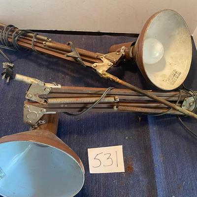 Vintage Work Lights